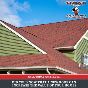 Did you know that a new roof can increase the value of your home?