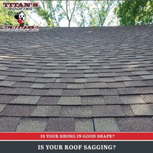 Is your roof sagging?